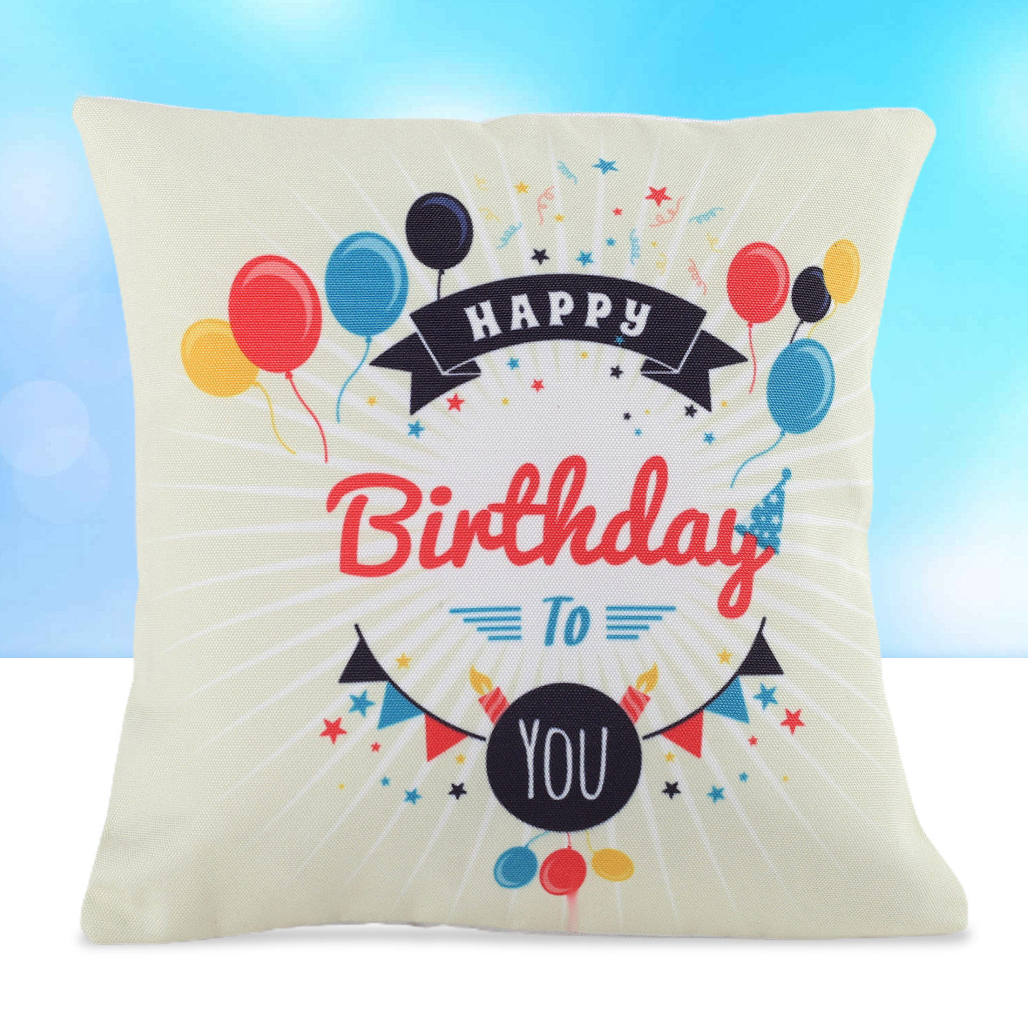 Online Pretty Happy Birthday Led Cushion Gift Delivery In Singapore