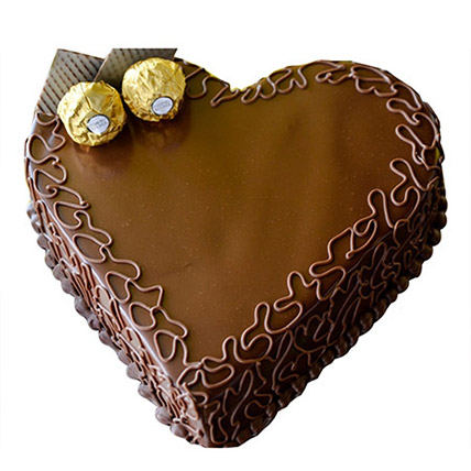 Heart Choco Cake EG: Cake Delivery Egypt