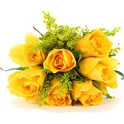 Bunch of Exotic Yellow Roses: Flowers To Indonesia