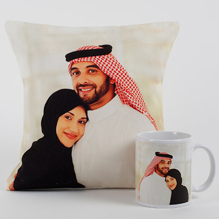 Lovable Personalized Cushion N Mug: 