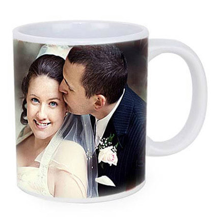 Personalized Couple Photo Mug: Personalised Anniversary Gifts