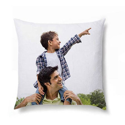 Personalized Photo Cushion: Fathers Day Personalised Gifts