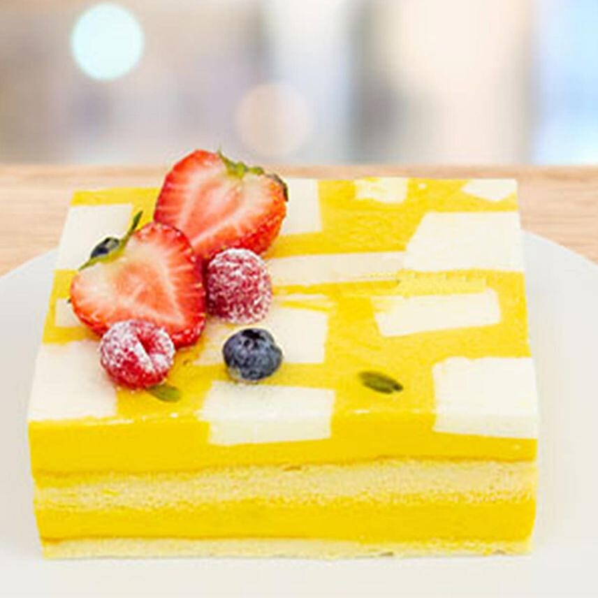 Mango Mousse Cake