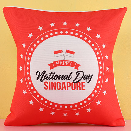 National Day Singapore Cushion: Patriotic gifts SG