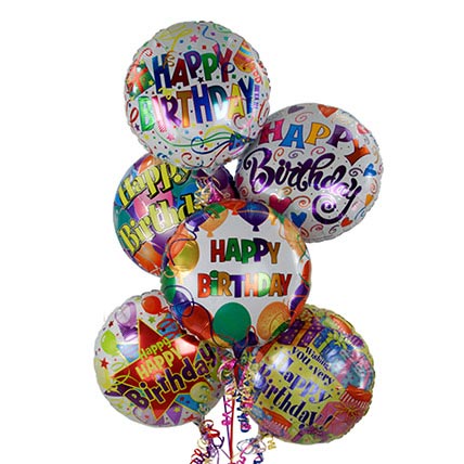 Happy Birthday Foil Balloons: Balloons Singapore