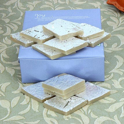 Box of Kaju Barfi: Gifts For Bhai Dooj