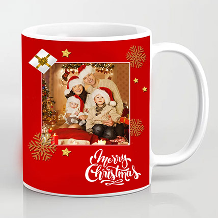 Personalised Xmas Greetings Mug: Family Christmas Gifts