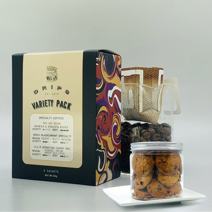 Filter Coffee & Chocolate Pack: Cookies Singapore