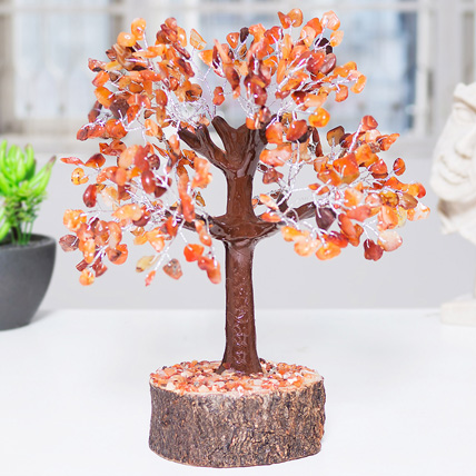 Handcrafted Agate Stone Wish Tree: Gift Delivery Singapore