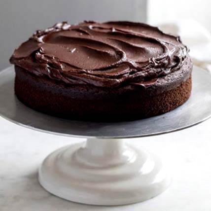 Vegan Triple Chocolate Banana Cake: Cake For Mom