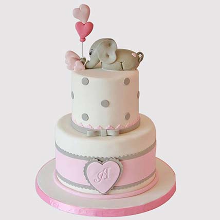 Adorable Elephant Cake: Kitty Birthday Cakes