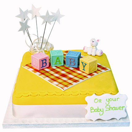 Baby Blocks Cake: Designer Cakes