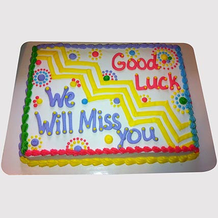 Colouful Miss You Cake: Farewell Cakes