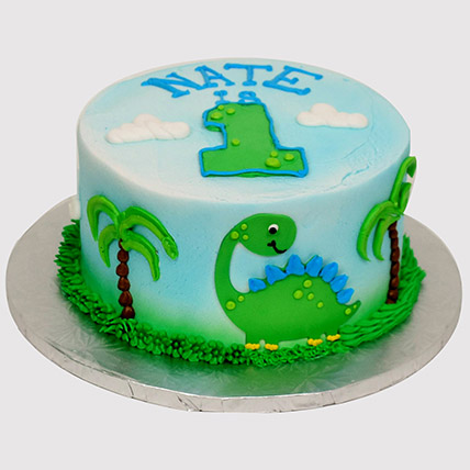 Cute Cartoon Dinosaur Cake: Dino Cakes
