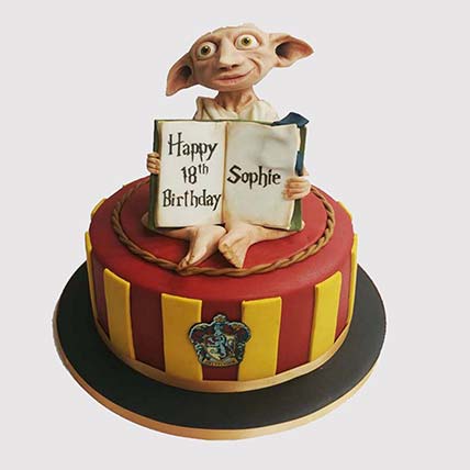 Dobby The House Elf Cake: Harry Potter Birthday Cakes