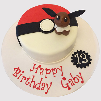 Eevee Pokemon Cake: Pokemon Cakes