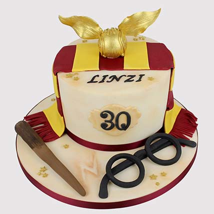 Gryffindor Theme Cake: Harry Potter Birthday Cakes