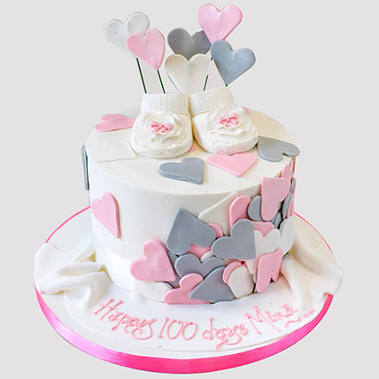 Hearty Baby Shower Cake: Baby Shower Cake Ideas