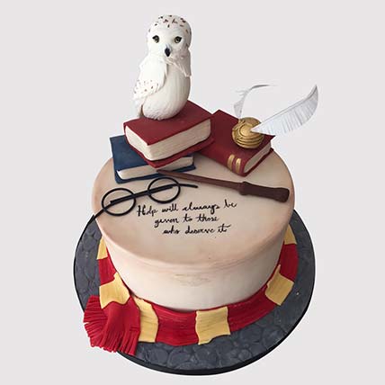 Hedwig The Snowy Owl Cake: Harry Potter Cakes