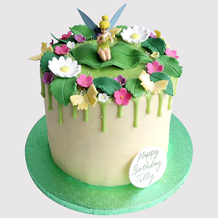 Magical Tinker Bell Cake: Tinkerbell Fairy Cakes