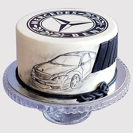 MercedesBenz Themed Cake: Amazing Car Cakes For Car Lover