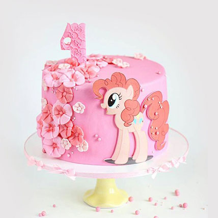My Little Pony Pinkie Pie Cake: 