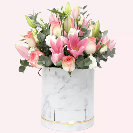 For The Lady Luck: Flowers in a Box
