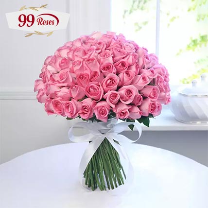 Pretty Roses Bouquet: 99 Roses Bouquet
