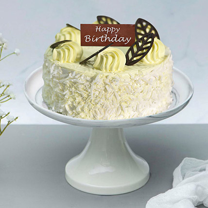 Luscious Durian Cake For Birthday: Vanilla Cakes
