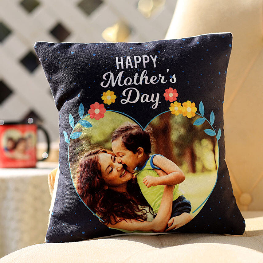 Mothers Day Personalised Picture Cushion: Mothers Day Gifts