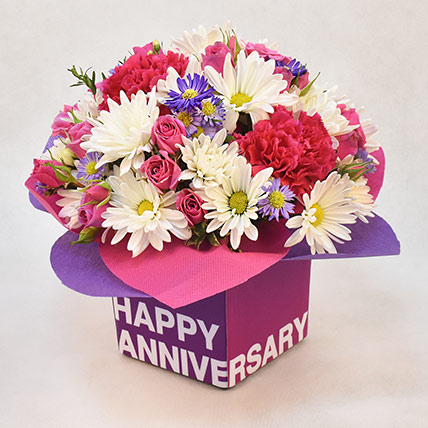 Anniversary Celebration Flowers: Mixed Flowers 