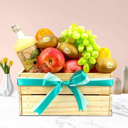 Healthy Fresh Fruit Cart: Women's Day Gifts
