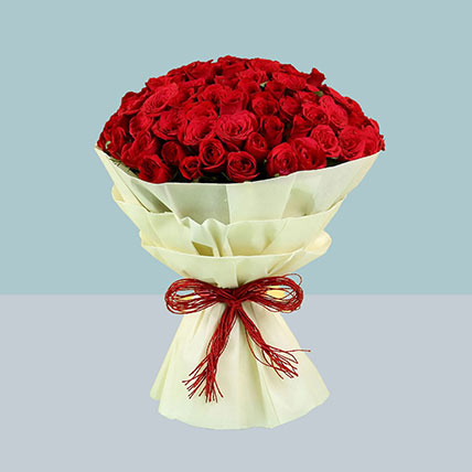 99 Roses Bouquet: Rose Day Gifts