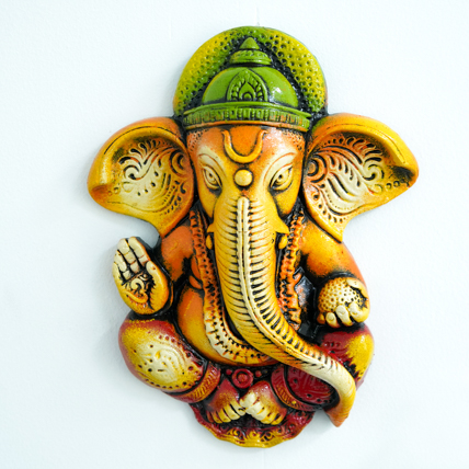 Multicolor Ganesha Wall Hanging: Diwali Gifts
