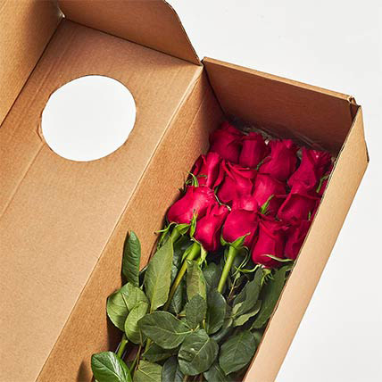 Eternal Love Red Roses: Flowers in a Box