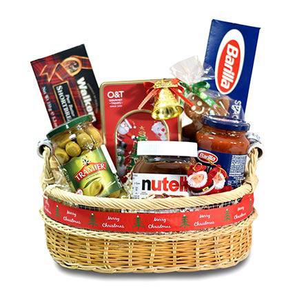 Sweet Savoury Treats Christmas Hamper: Xmas Gifts for Colleagues