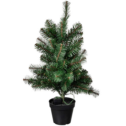 Artificial Christmas Potted Plant: Xmas Trees 