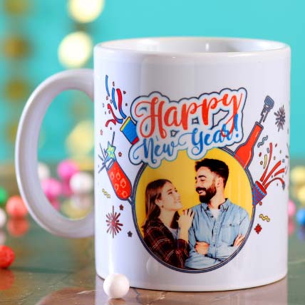 Personalised Happy New year Mug: New Year Gift Ideas