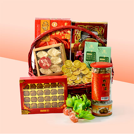 Chinese New Year Wishes Tasty Treats: Gift Hampers Singapore