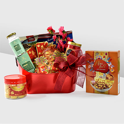 Sweet Savoury Treats Chinese New Year Bag: CNY Gift Hampers