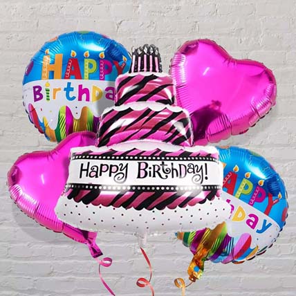 Happy Birthday Foil Balloon Bouquet: New Arrival Products
