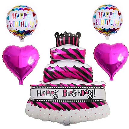 Happy Birthday Balloon Bouquet: 