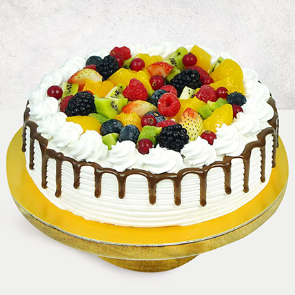 Chantilly Fruit Cake: International Friendship Day