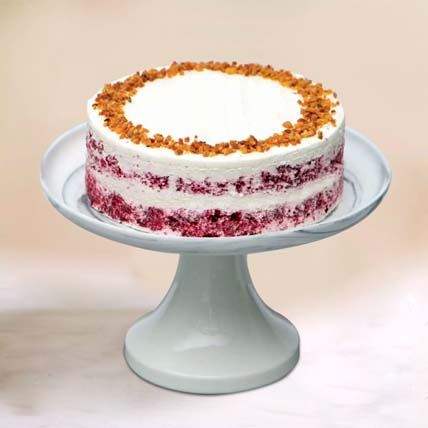 Classic Red Velvet Peanut Butter Cake: Womens Day Cakes