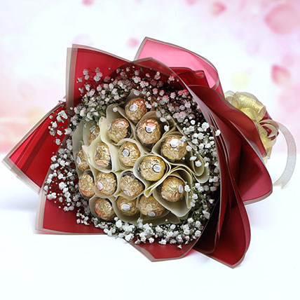 Designer Rochers Bouquet: Chocolate Bouquet