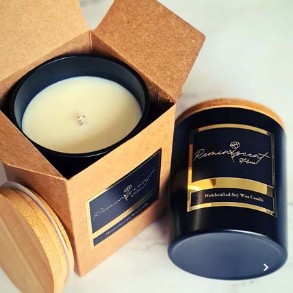 Large Signature Candle: Home Accessories