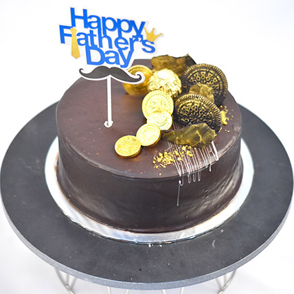 Chocolate Truffle Cake For Dad: Fathers Day Cake