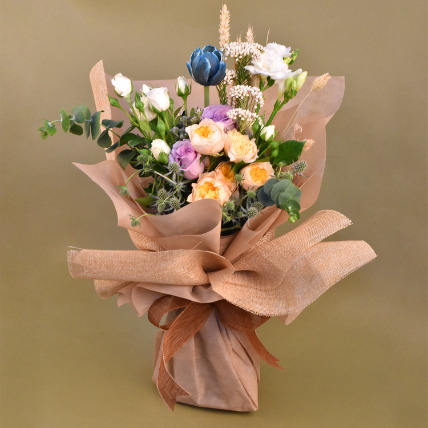 Glorious Mixed Flowers Bouquet: Corporate Gifts For Clients