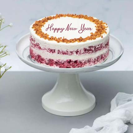 Happy New Year Classic Red Velvet Peanut Butter Cake: Red Velvet Cake