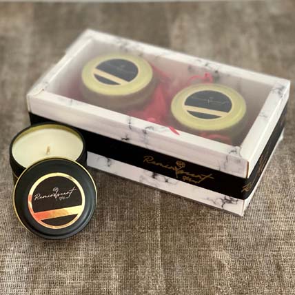 Travel With Me Soy Candle Tins Set Of 2: Birthday Gifts Singapore